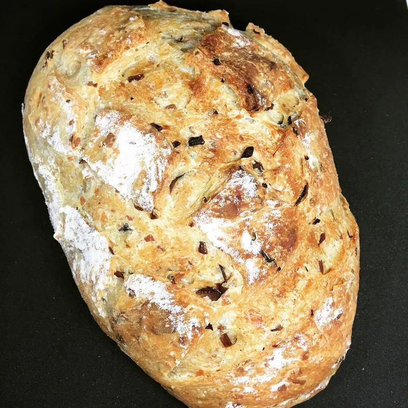 Mushroom Cheese Sourdough